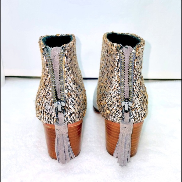Toms Leila Gray Short Boots - Picture 4 of 9